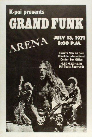 Grand Funk Railroad Poster