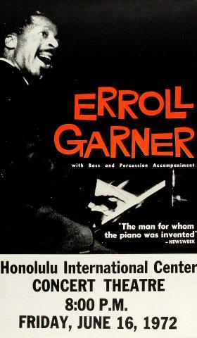 Erroll Garner Poster