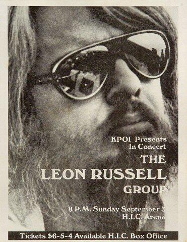 The Leon Russell Group Handbill