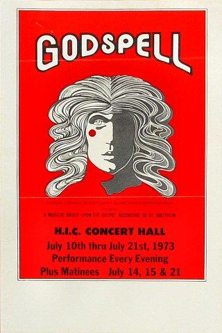 Godspell Handbill