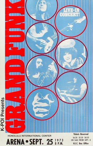 Grand Funk Railroad Poster