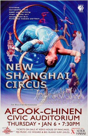 Incredible Acrobats of China Poster