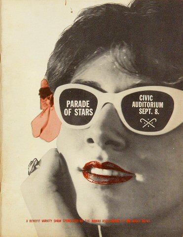 Parade of Stars Blind Benefit Show Program