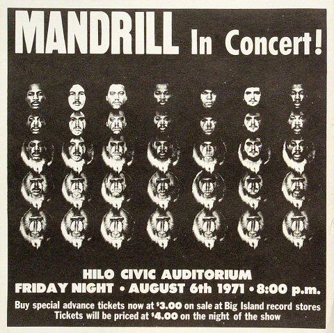 Mandrill Handbill