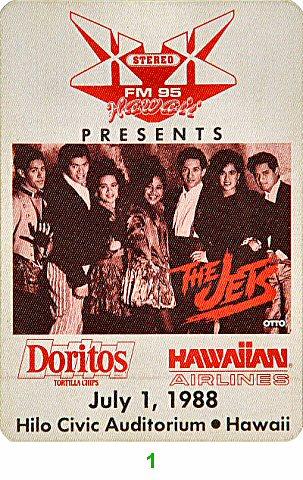 The Jets Backstage Pass