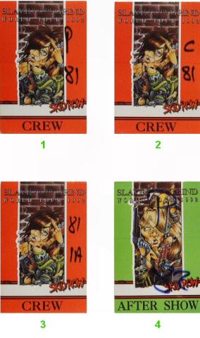 Skid Row Backstage Pass