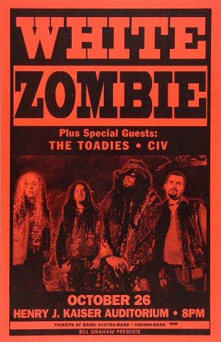 White Zombie Poster