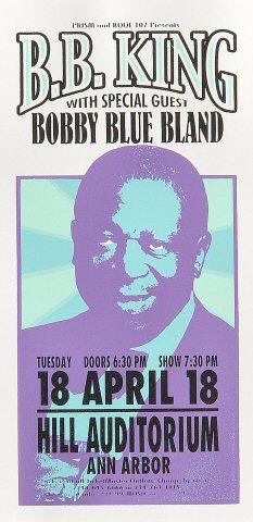B.B. King Handbill