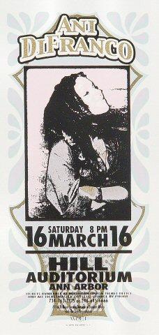 Ani DiFranco Handbill