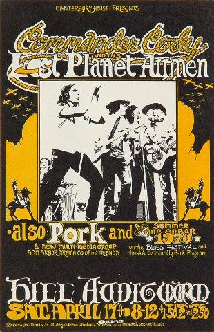 Commander Cody & His Lost Planet Airmen Handbill