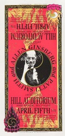 Allen Ginsberg Handbill