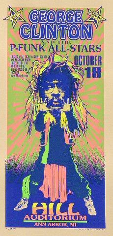 George Clinton & the P-Funk All-Stars Handbill