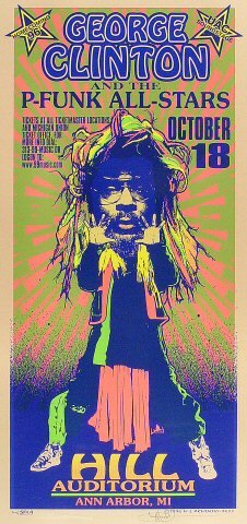 George Clinton & the P-Funk All-Stars Silkscreen