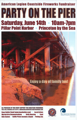 Party On The Pier Poster