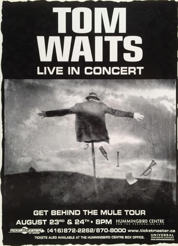 Tom Waits Poster
