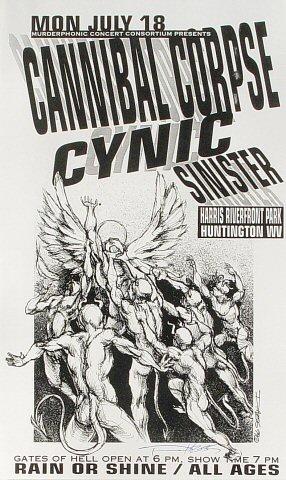 Cannibal Corpse Handbill