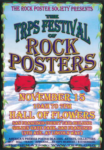 TRPS Festival of Rock Posters Poster
