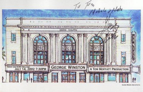 George Winston Poster