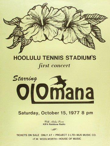 Olomana Poster