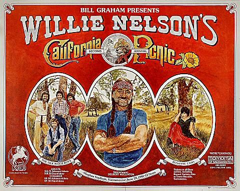 Willie Nelson Poster
