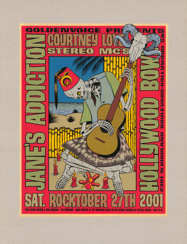 Jane's Addiction Silkscreen