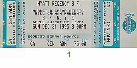 Santana Vintage Ticket