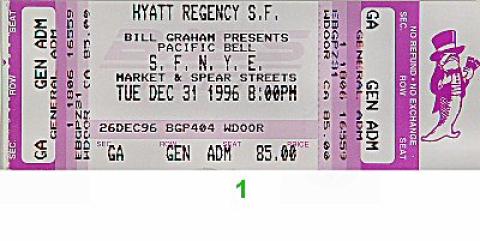Chris Isaak Vintage Ticket