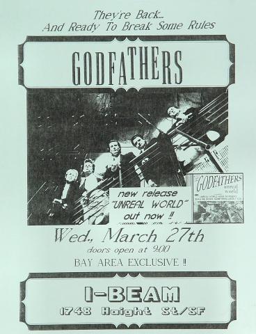 The Godfathers Handbill