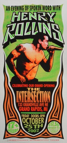 Henry Rollins Silkscreen