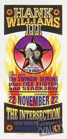 Hank Williams III Handbill