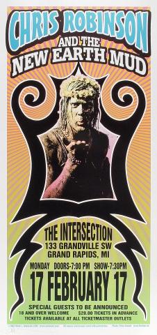 Chris Robinson and New Earth Mud Poster