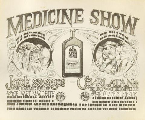 The New Improved Jook Savages Handbill