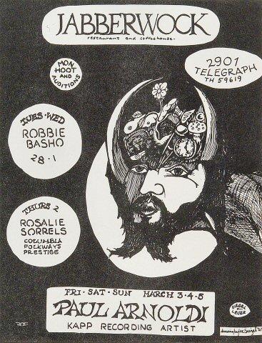 Robbie Basho Handbill
