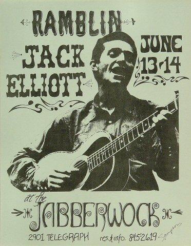 Ramblin' Jack Elliott Handbill