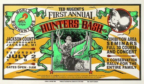 Ted Nugent Silkscreen