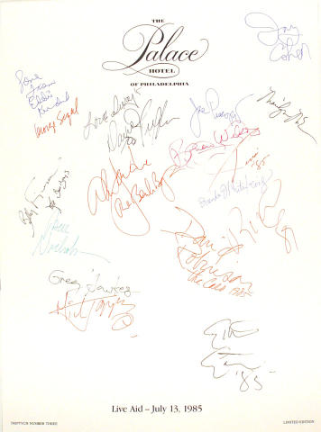 Live Aid Poster