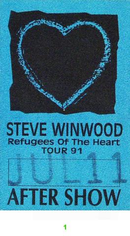 Steve Winwood Backstage Pass