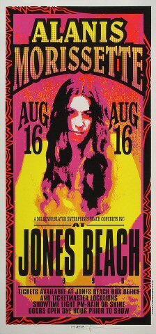 Alanis Morissette Silkscreen