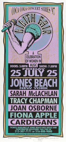 Sarah McLachlan Silkscreen