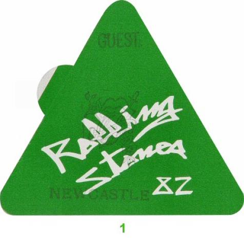 The Rolling Stones Backstage Pass