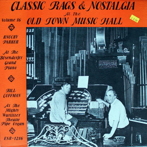 Classic Rags & Nostalgia At The Old Town Music Hall Vinyl 12"