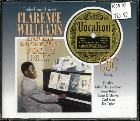 Clarence Williams Orchestra CD