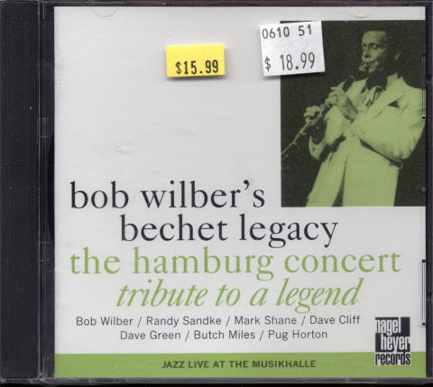 Bob Wilber's Bechet Legacy CD