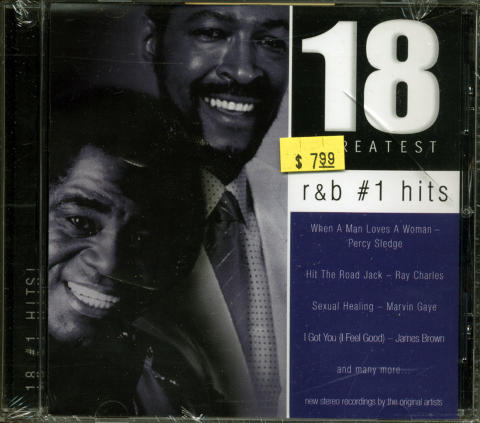 18 Greatest R & B #1 Hits CD