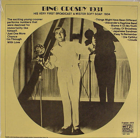 Bing Crosby Vinyl 12"