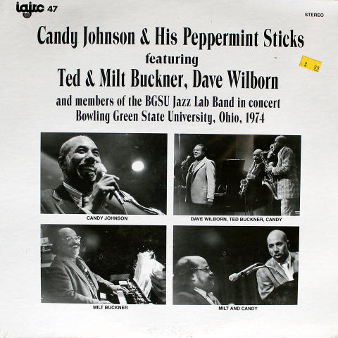 Candy Johnson & His Peppermint Sticks Vinyl 12"