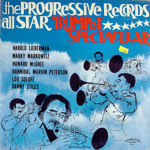 The Progressive Records All Star Trumpet Spectacular Vinyl 12"