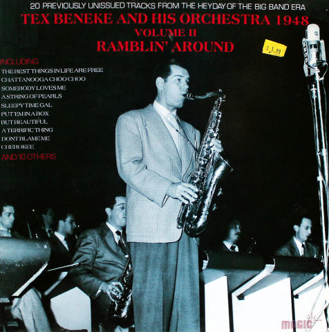 Tex Beneke and His Orchestra 1948 Vinyl 12"