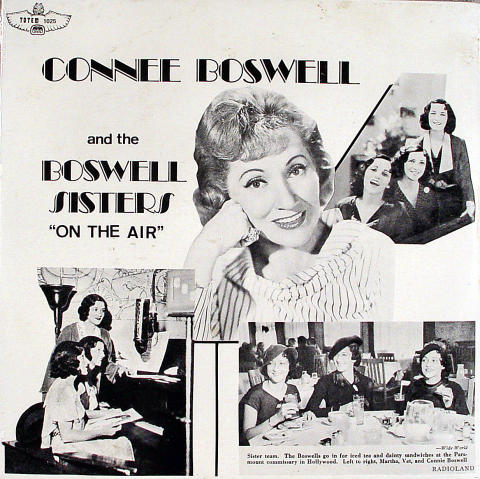 Connee Boswell And The Boswell Sisters Vinyl 12"