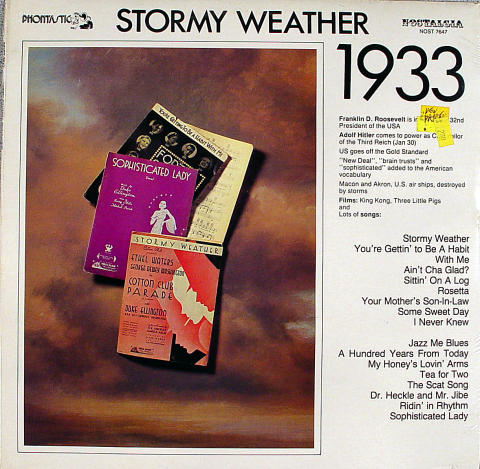 Stormy Weather: 1933 Vinyl 12"